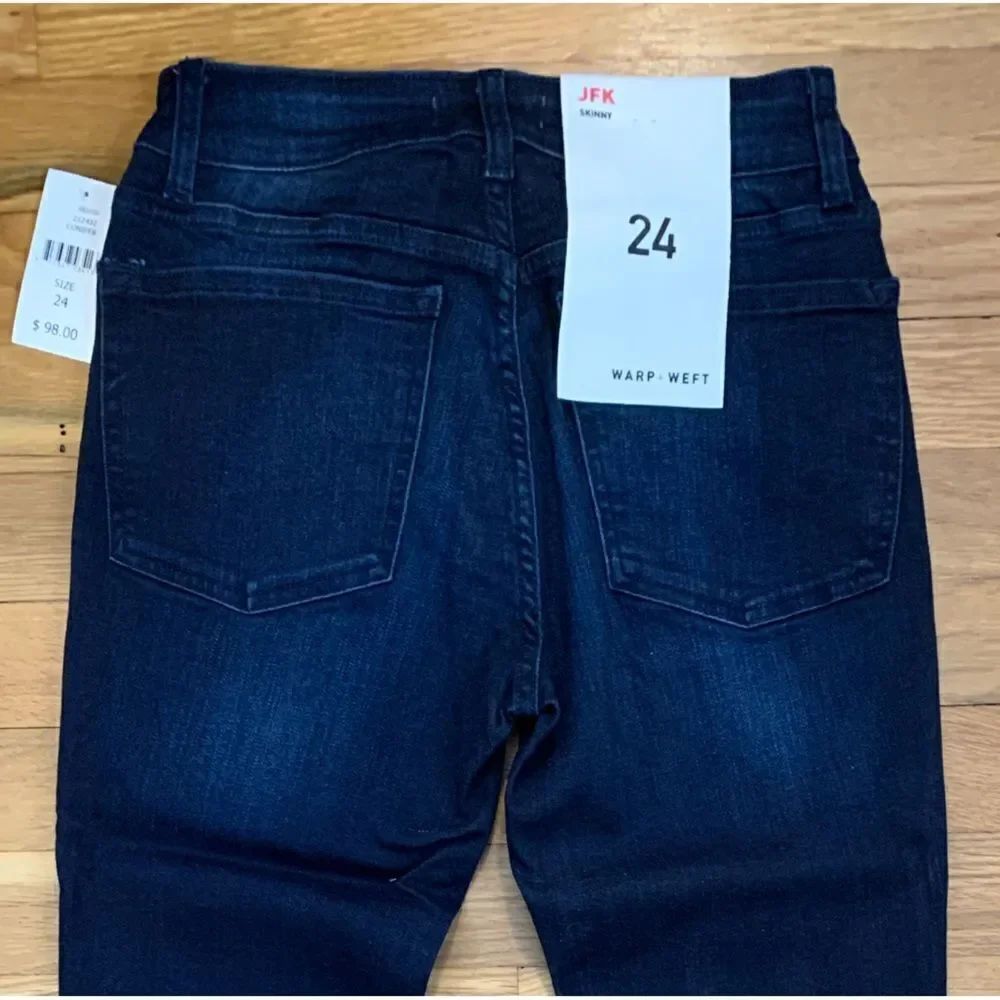Jfk Warp & Weft Size 24 Skinny Jeans Blue — image 3 of 3